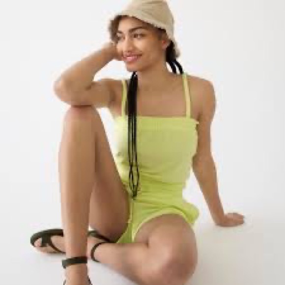 NEW J.Crew Towel Terry Tank Medium - Picture 1 of 12